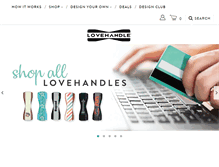 Tablet Screenshot of lovehandle.com